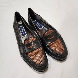 Bragano Men’s Leather Penny Loafers Size 11 Italy